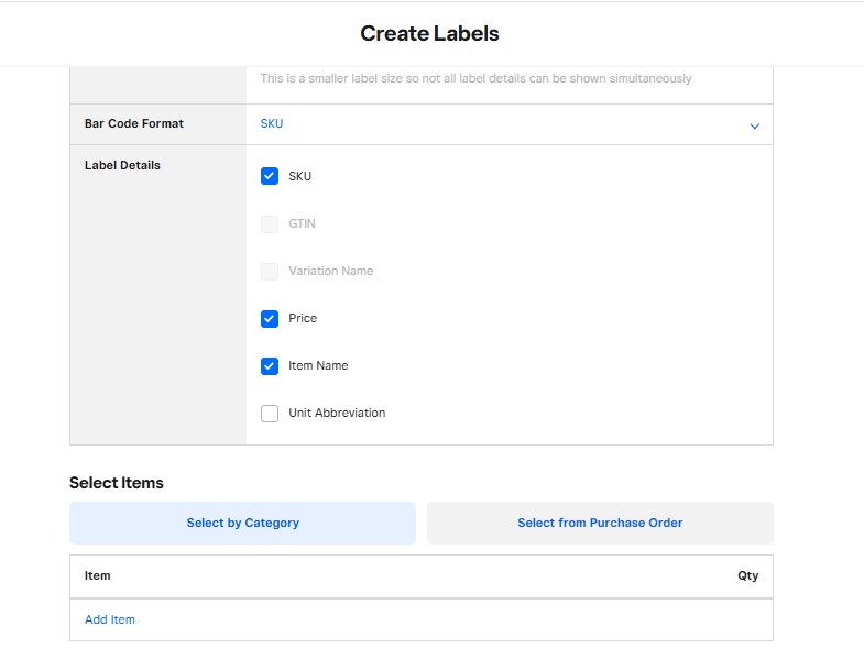 Import spreadsheet for Print Labels - The Square Community