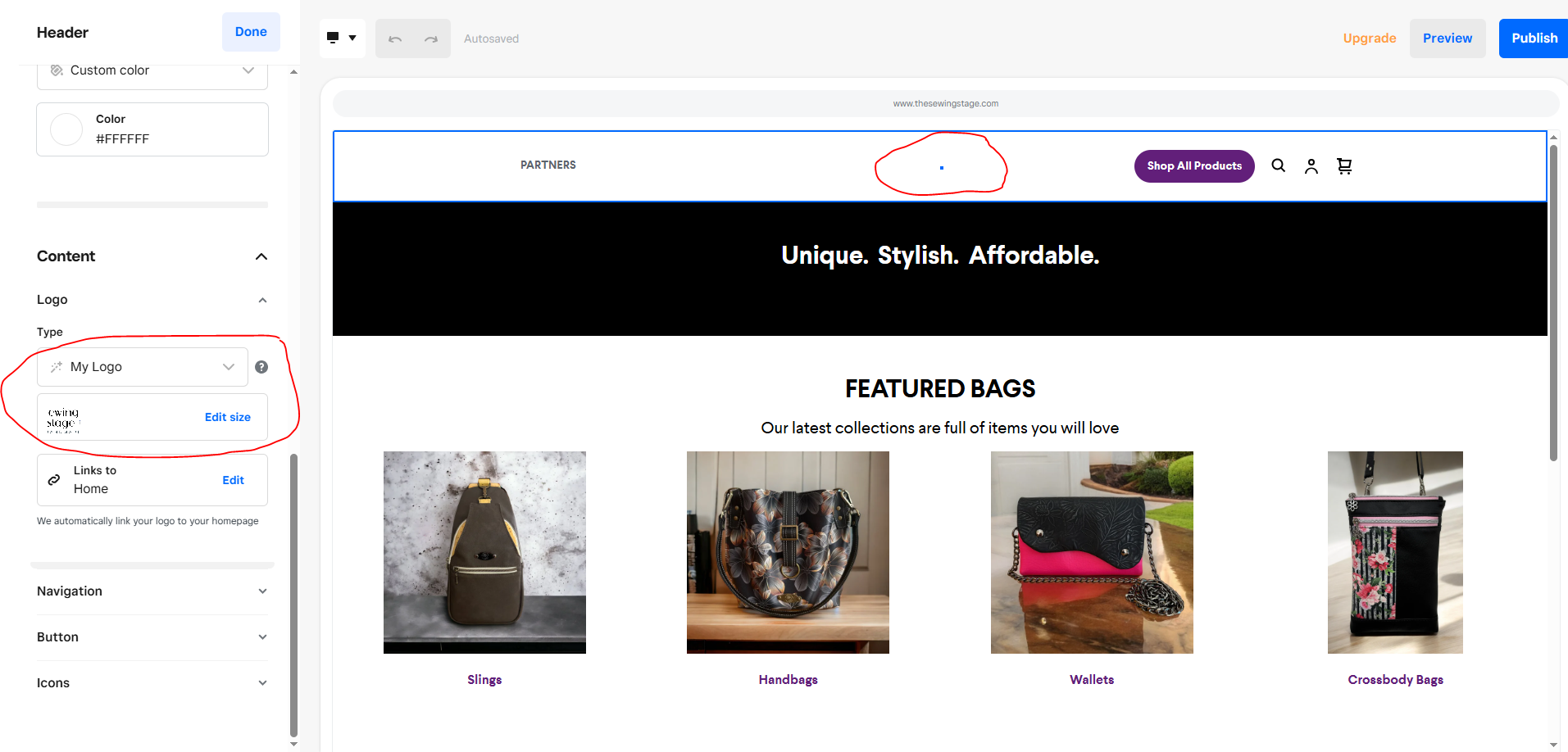 Solved: Logos and Images won't display while editing or pr... - The ...