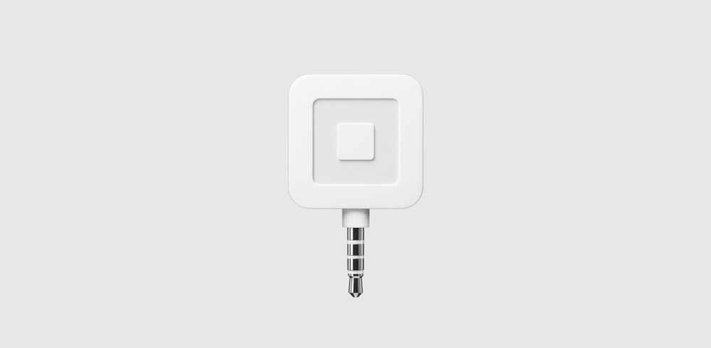 Lector Square para tarjetas de banda magnética (una para conector de auriculares