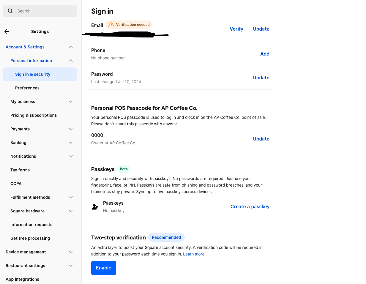 Solved: Re: 2-step verification keeps turning itself back ... - The ...