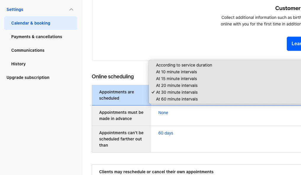 Solved: Hello, how do I make my appointments show up in 15... - The ...
