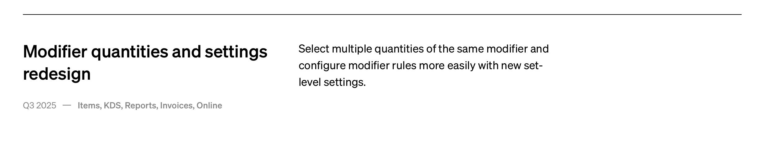 How can I add a quantity and price variation to an... - The Square ...