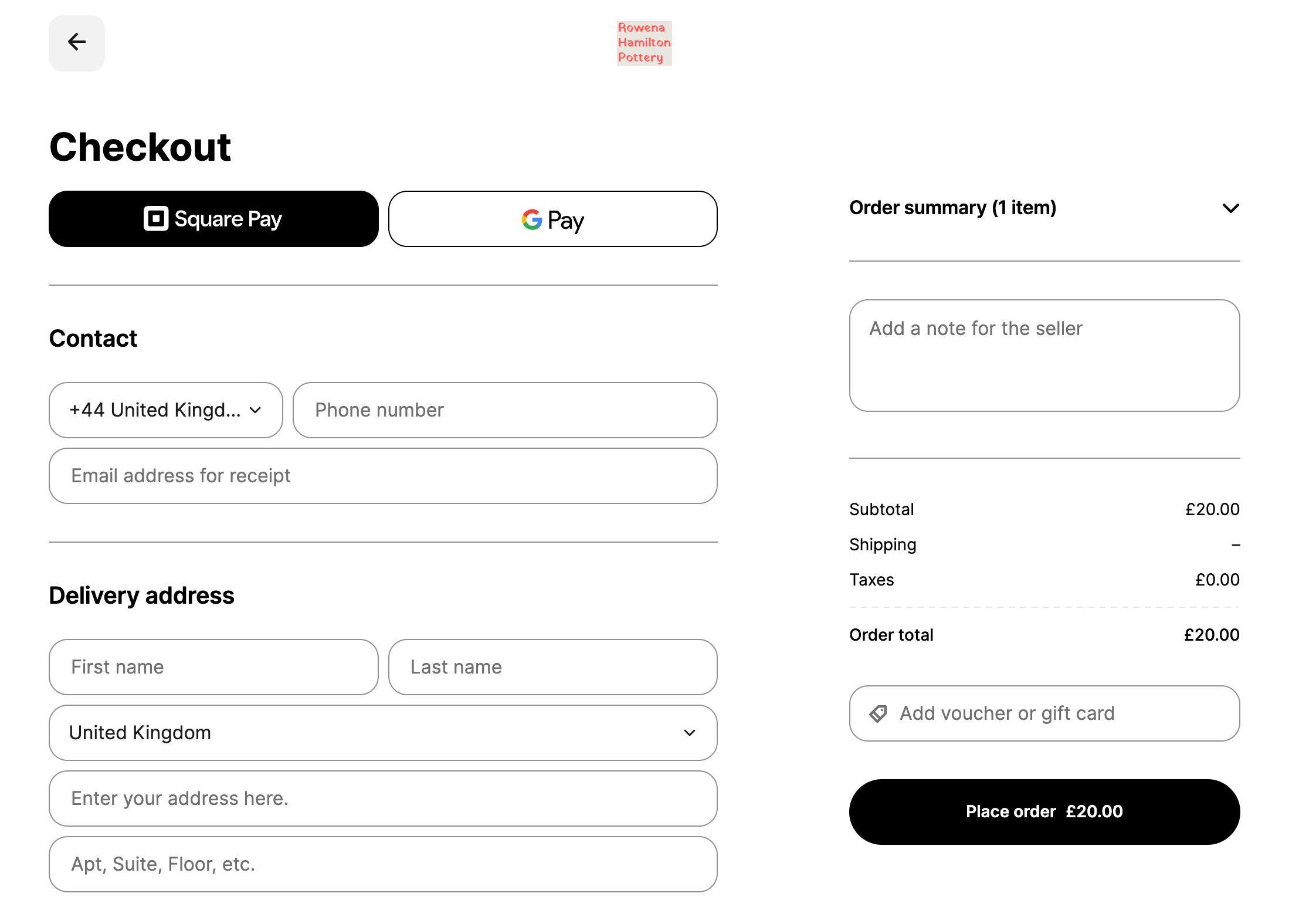 Checkout colors different to Site Design - The Square Community