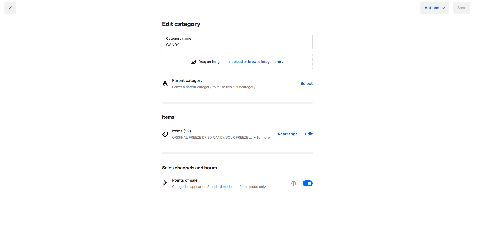 Solved: Unable to rearrange categories on site/show and hi... - The ...