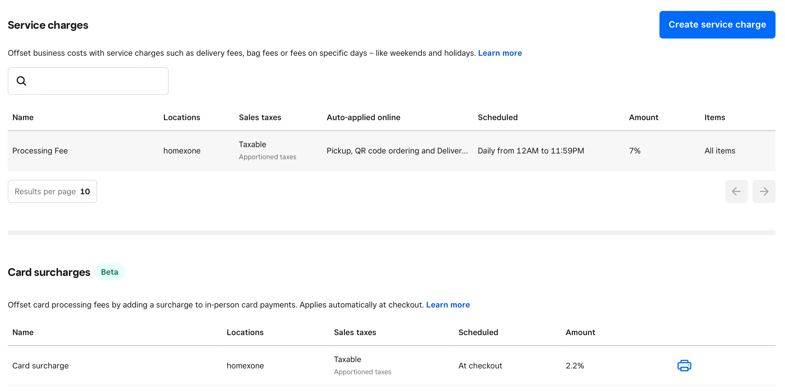 Applying Service Charges to Payment Links - The Square Community