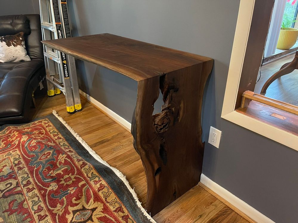 Floating Waterfall Table