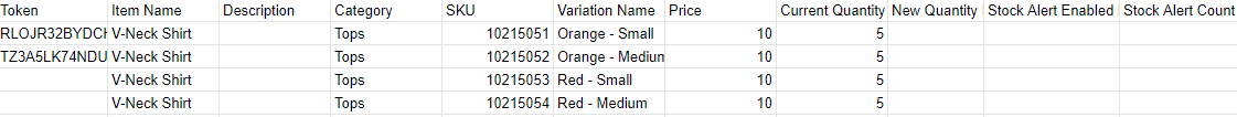 Adding my items from my in store inventory to onli... - The Square ...