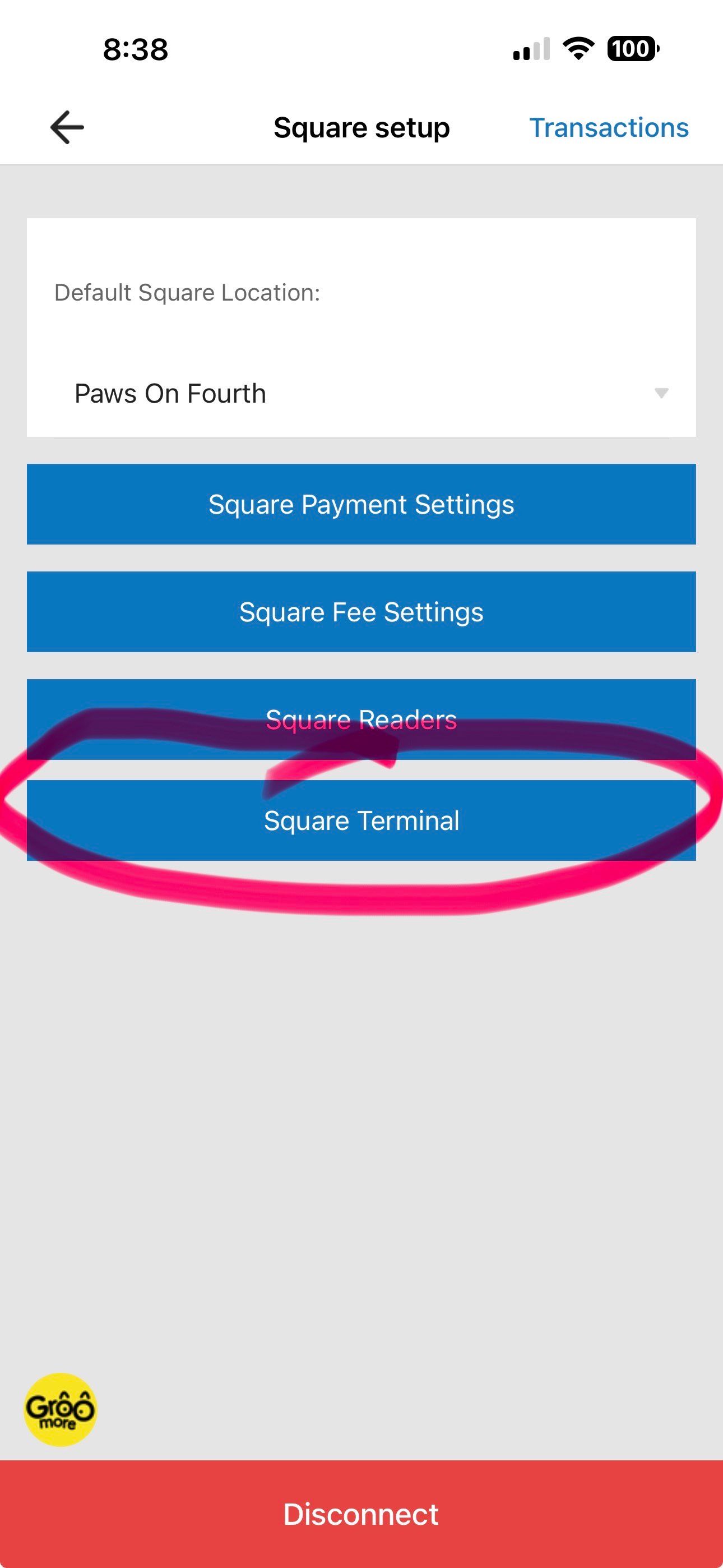 Solved: Terminal froze on Powered by Square screen - The Square Community