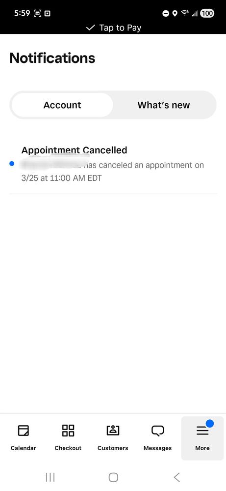 But only the cancelation here.