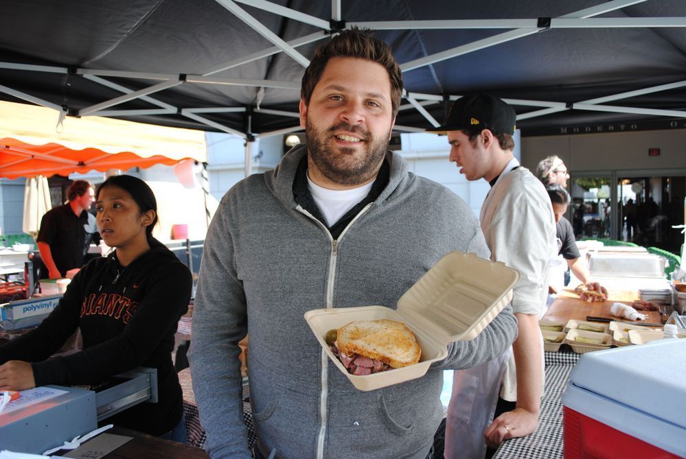 Evan Bloom, Owner of Wise Sons Deli