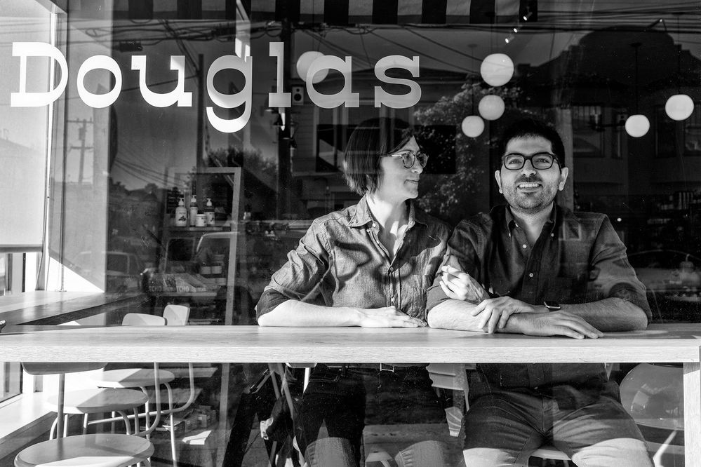 Douglas Co-owners, Maggie Spicer and Michael Molesky