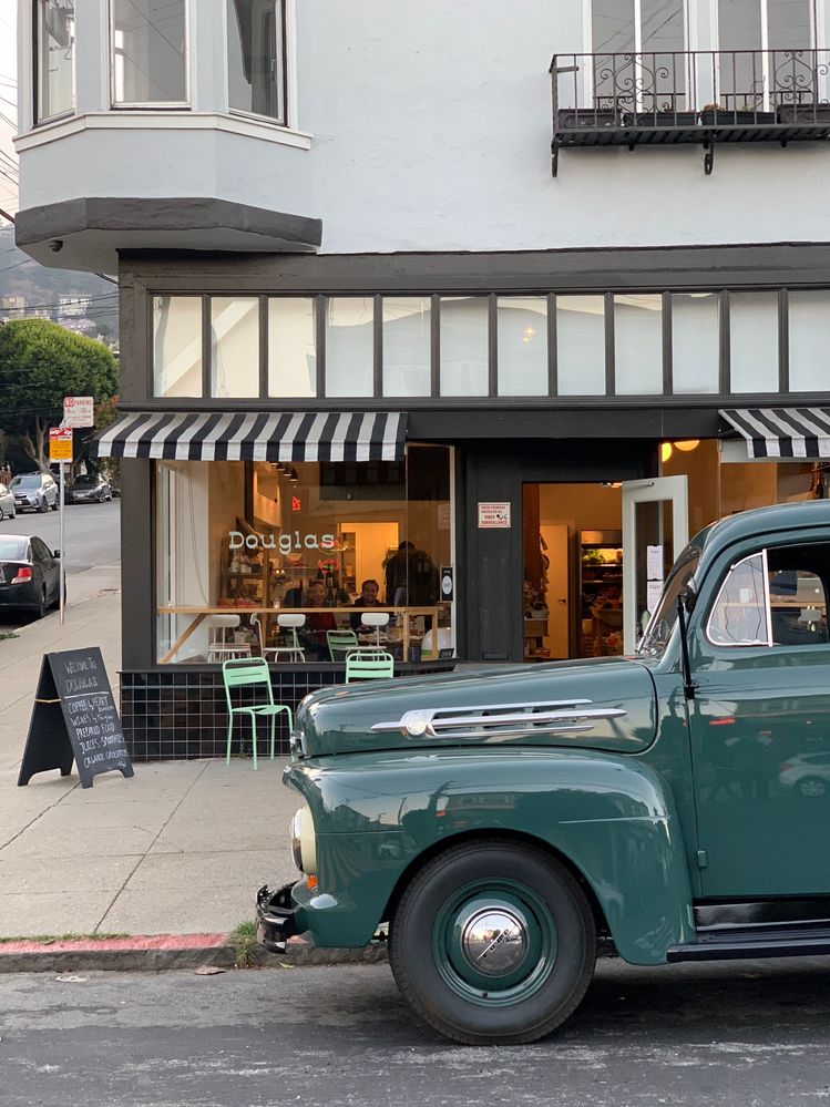 Douglas, an innovative corner store in San Francisco's Noe Valley Neighborhood.