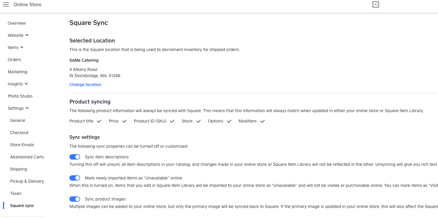 Should Square sync keep basic location info consis... - The Square ...