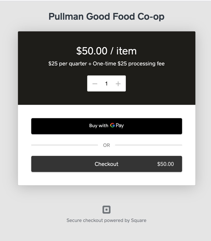 This screen comes up after I click "Got It" on the Thank You Page.