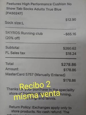 Compra 1 sólo muestra el 2do pago