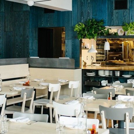 Interior DIning Room of Prairie, San Francisco