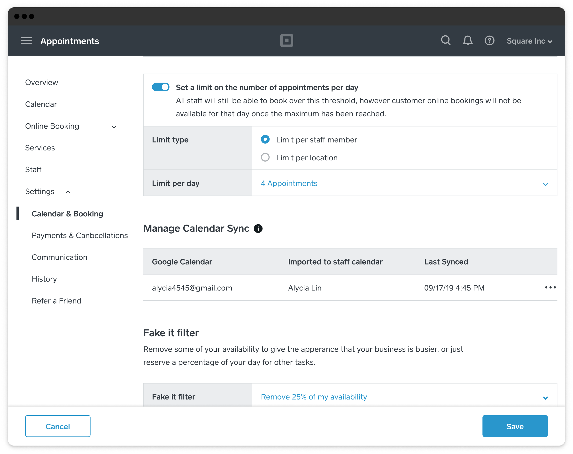 Square Appointments: Introducing new social-distan... - The Square ...