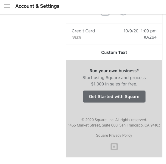 Custom Text info not showing on invoices - The Square Community