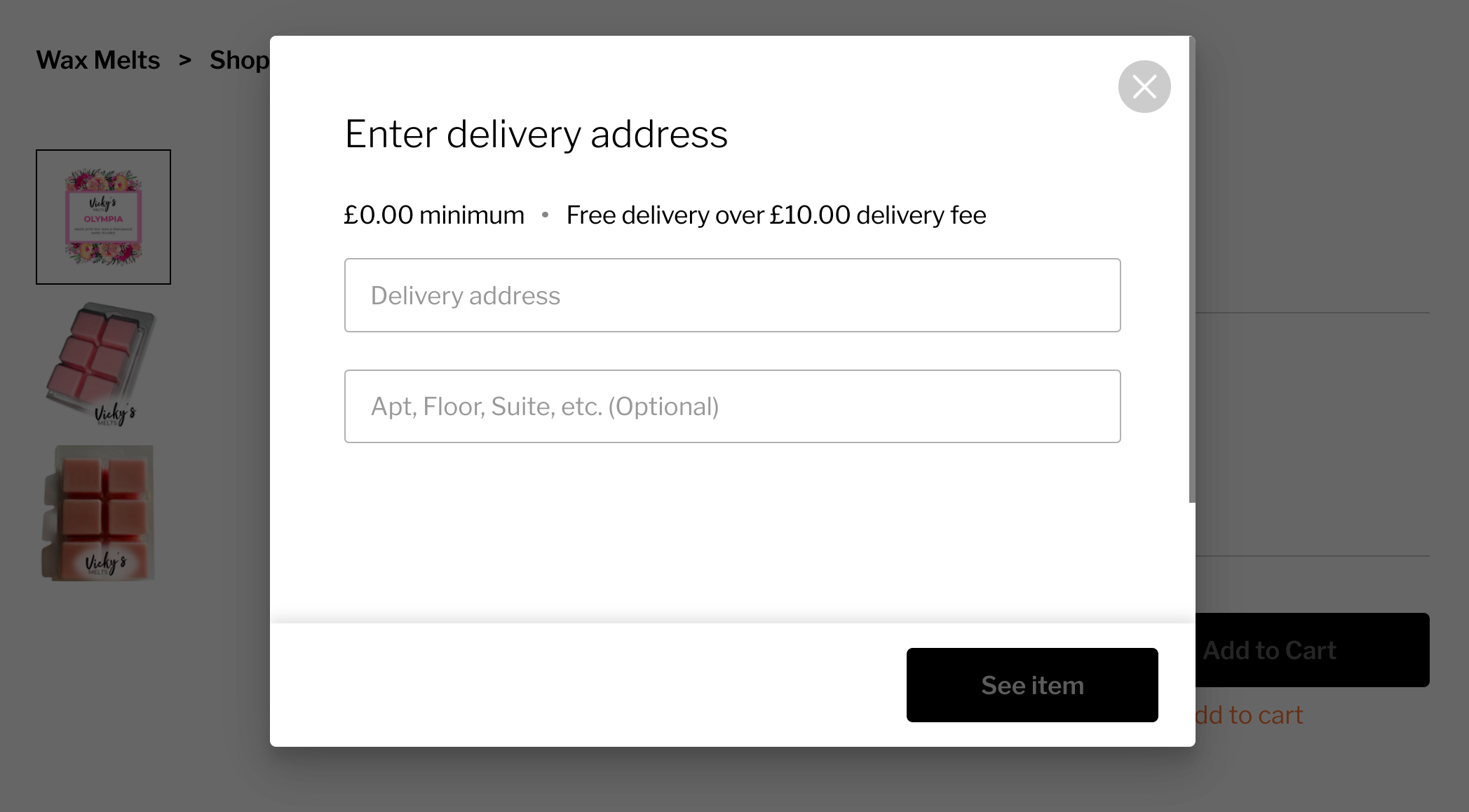 Solved: Can’t add local delivery address from product page - The Square ...