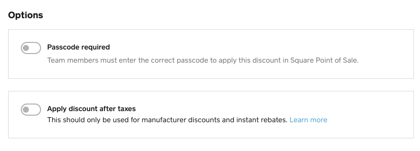 Setting up Discounts and Coupons on Square - The Square Community